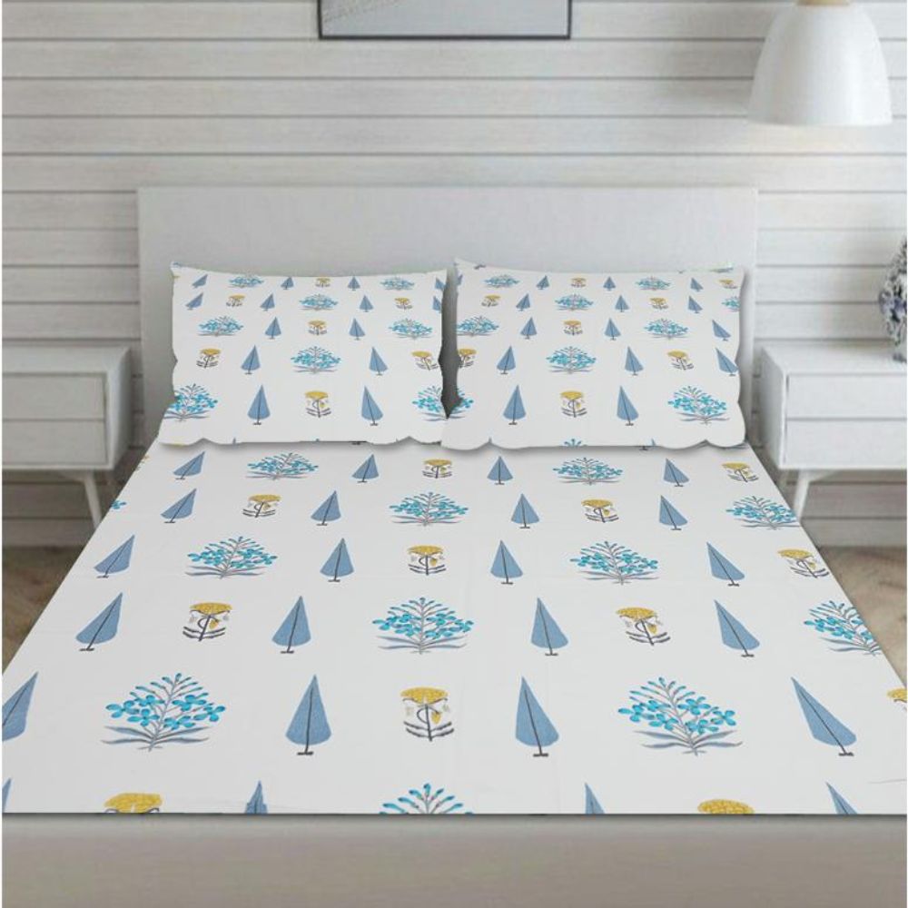 pure jaipuri cotton bedsheet