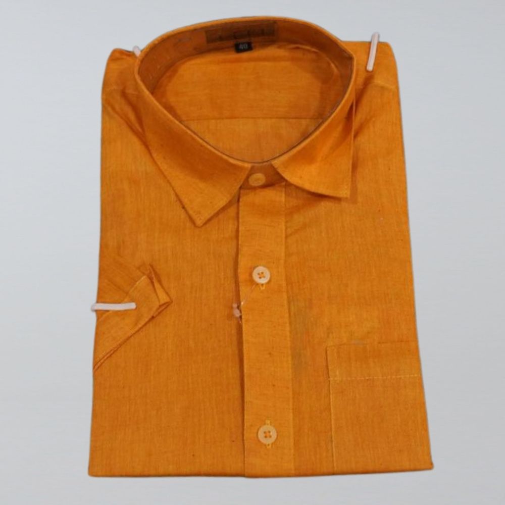 cotton plain shirt